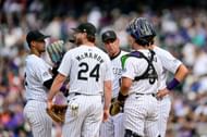 MLB: SEP 29 Dodgers at Rockies